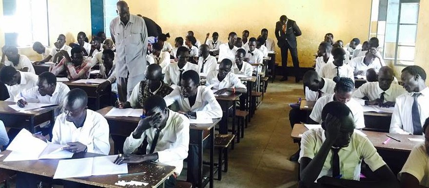 Students from Juba PoCs finally sit for secondary leaving examinations ...