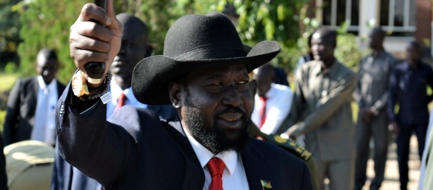 President Salva Kiir (photo credit: South Sudan presidential press unit)