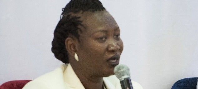 File photo: Minister of Gender Awut Deng Achuil