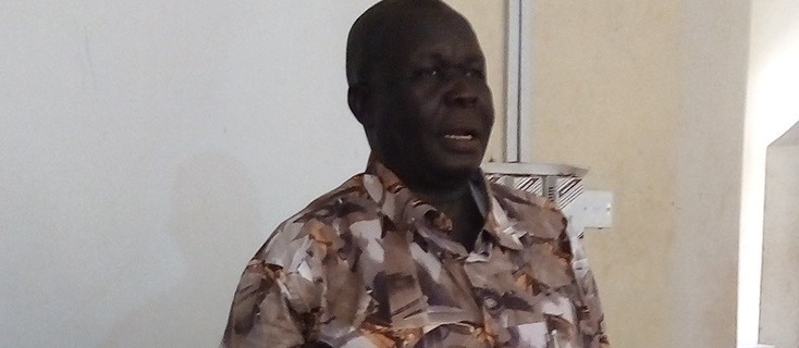 File photo: Torit County Commissioner Fermo Peter Isara