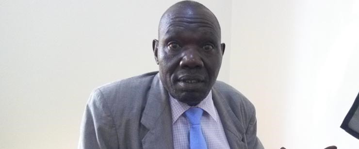 Photo: Yei River State minister of information Azariah Duku Enocka (Radio Tamazuj)