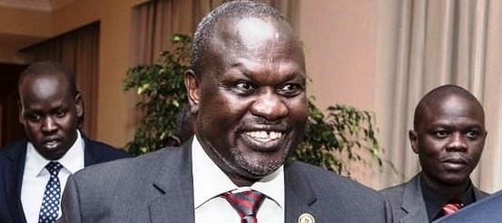 Photo: opposition leader Riek Machar