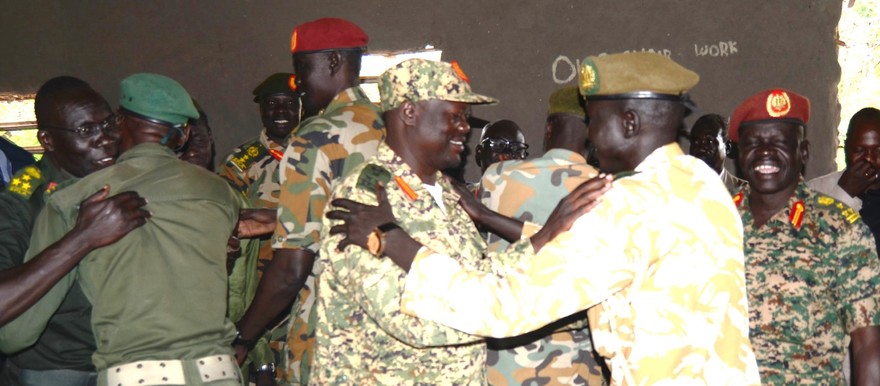Government and SPLA-IO officials in Kupera (Radio Tamazuj)