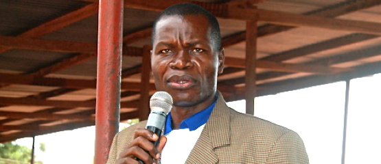 File photo: SSNMC leader Joseph Bangasi Bakasoro