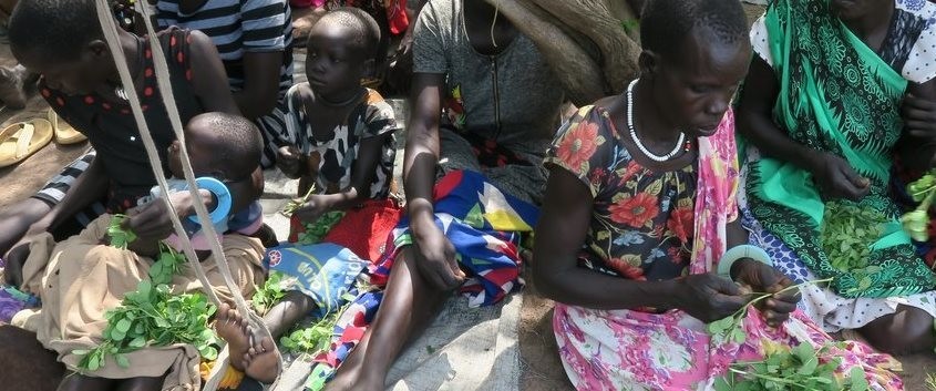 Displaced persons at Awerial Centre (Photo: UNMISS)