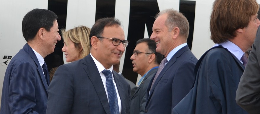 UN Security Council ambassadors arrive in Juba on 20 October, 2019. (Radio Tamazuj)