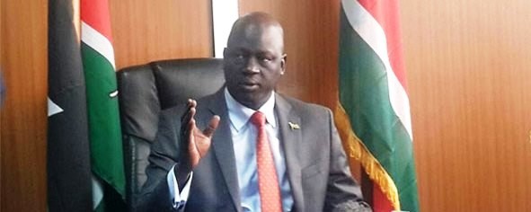 File photo: South Sudan Ambassador to Kenya, Chol Ajongo