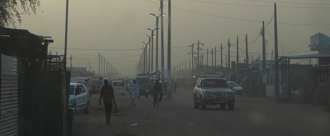 File photo: Renk market at dusk