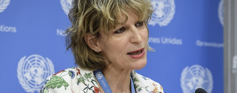 UN Photo/Manuel Elias | Agnès Callamard, Special Rapporteur on extrajudicial, summary or arbitrary executions.
