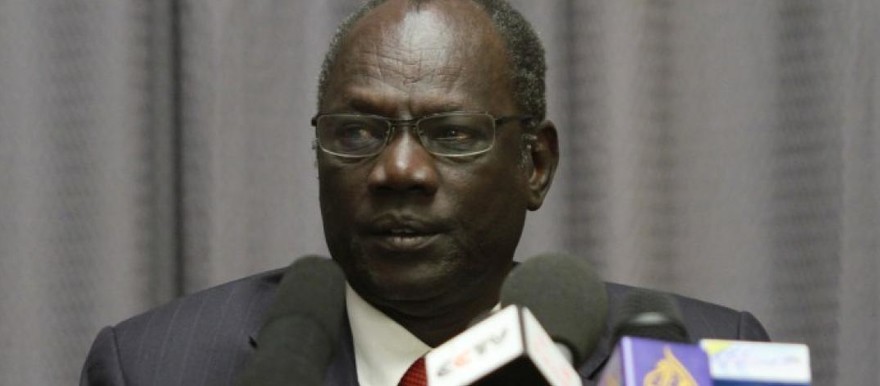 Information Minister, Michael Makuei, Photo credit: AP Photo/Elias Asmare.