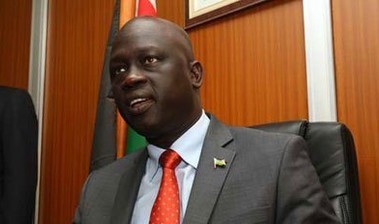 File photo: South Sudan’s Ambassador to Kenya Chol Mawut Unguec Ajongo