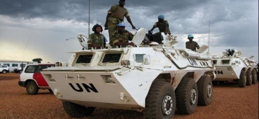 UN peacekeeping soldiers in oil-rich Abyei. [Photo: AFP]