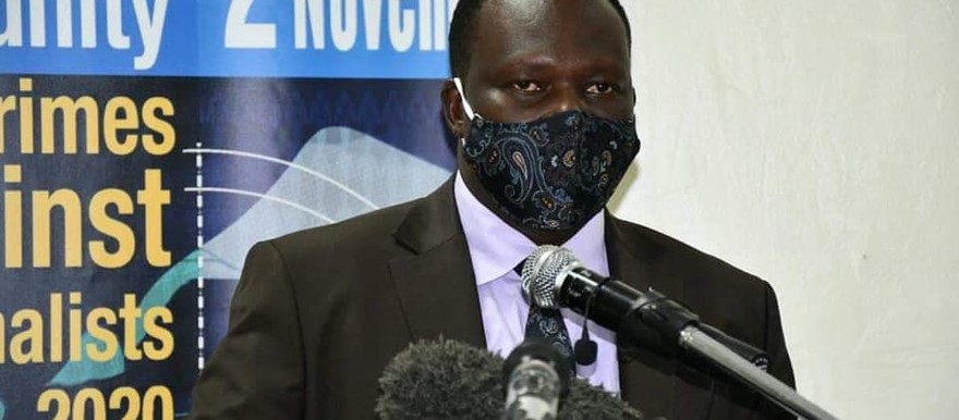 File Photo: South Sudan Deputy minister of information, telecommunications, and postal services, Baba Medan Konyi. [Credit: Ministry of ICT & Postal Services-Republic of South Sudan]