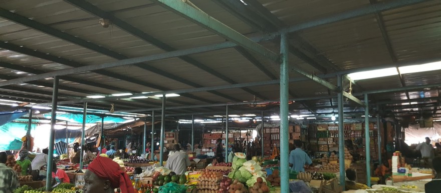 Konyo Konyo Market in Juba, South Sudan. [Photo: JA Akec, 2017]
