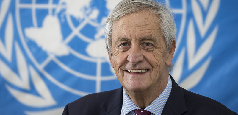 The new Special Representative of the UN Secretary-General in South Sudan and the head of UNMISS Nicholas Haysom