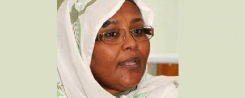 Sudanese foreign affairs minister, Dr. Mariam Al-Sadiq Al-Mahdi