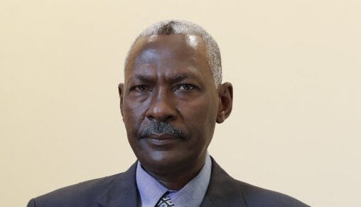 Sudanese Minister of Defence retired Major General Yasin Ibrahim,