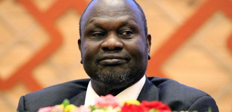 South Sudan First Vice President Dr. Riek Machar Teny