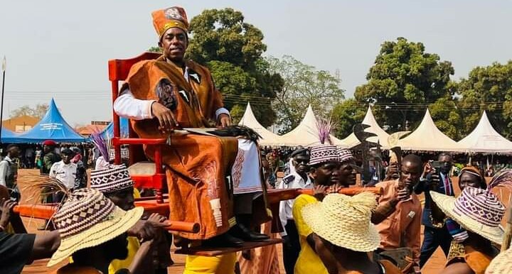 The Azande King, Atoroba Peni Rikito Gbudue. [Photo: Radio Tamazuj]