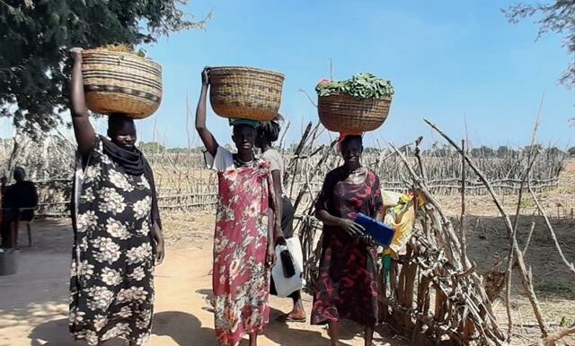 Women farmers in Twic County, South Sudan in 2021. [Photo: World Vision]