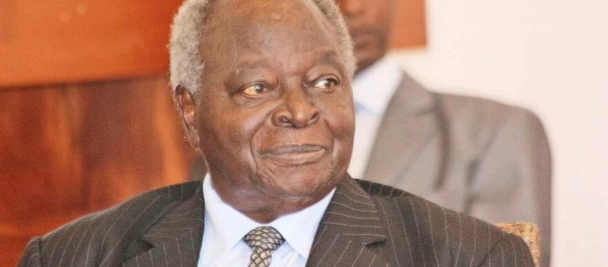 Former President Mwai Kibaki. [Photo: Nation Media Group]
