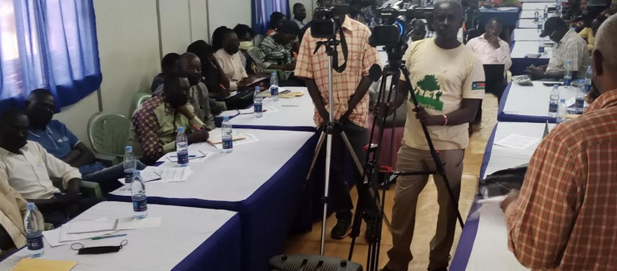 A cross-section of the people attending the workshop. (Radio Tamazuj photo)