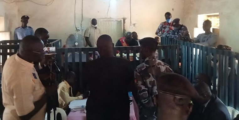 The High Court session in Aweil. (Radio Tamazuj photo)