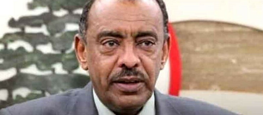 File photo: Acting Sudanese Minister of Foreign Affairs, Ali al-Sadiq