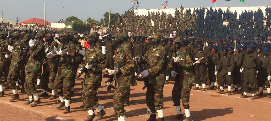 SSPDF passes out over 13,000 unified forces in Wau | Radio Tamazuj
