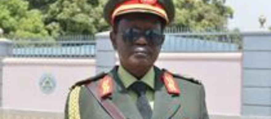 Former Warrap State Governor Gen. Aleu Ayieny [File Photo]