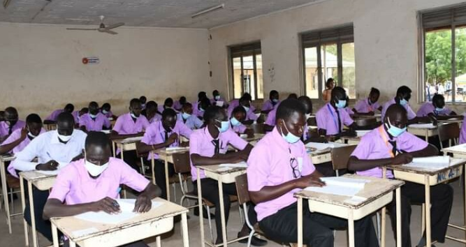 Students sitting exams. (File photo)