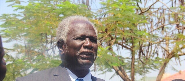 File photo: National Elections Commission chairperson Prof. Abednego Akok