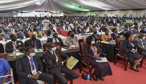 TNLA members at a past session at Freedom Hall in Juba. (File photo)