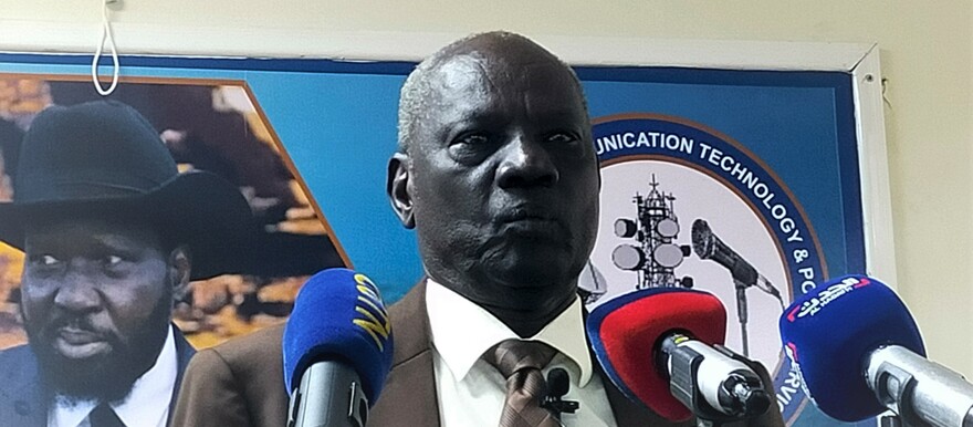 Information Minister Michael Makuei. (Photo: Radio Tamazuj)