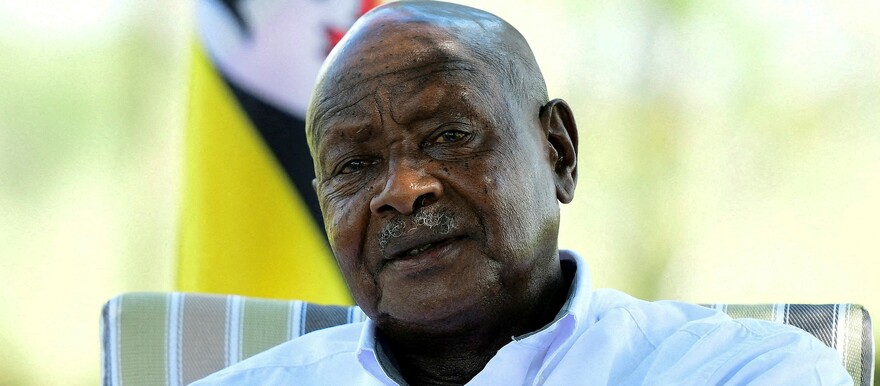 Uganda'a president Yoweri Museveni