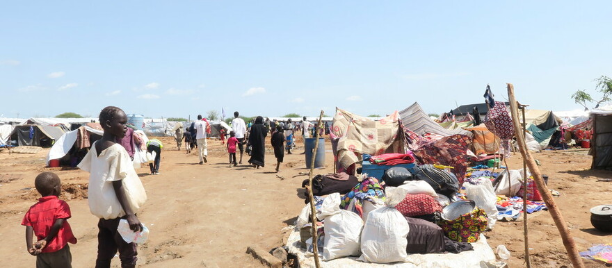 South Sudanese returnees in Renk, South Sudan's Upper Nile State. Photo by Ines Surwumwe/UNMISS