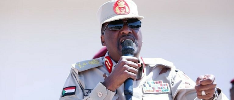 Deputy Commander of Sudan’s RSF, Gen. Abdelrahim Daglo (File photo)