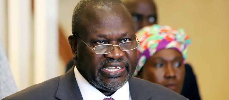 South Sudan’s First Vice President Riek Machar [File: Samir Bol/Reuters]