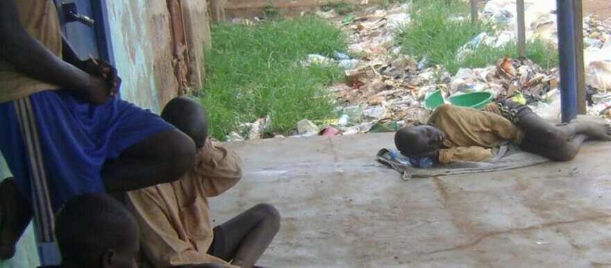Street children in South Sudan: Credit: Ayuel Manut (VOA)