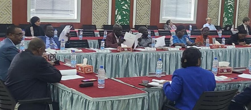 A photo of the CTSAMVM board meeting held in Juba on Tuesday. (Photo: Radio Tamazuj)