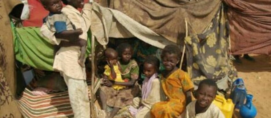 IDPs at the Abu Shouk camp in North Darfur. (Courtesy photo)