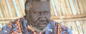 Photo: Malik Agar, chairman of the SPLM-N (Tomo Kriznar)