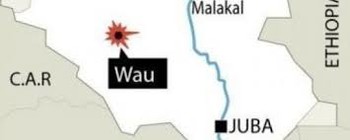 Photo: Wau state map