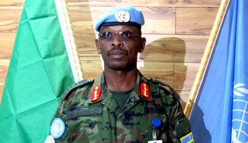 File photo: General Frank Mushyo Kamanzi (UNAMID)