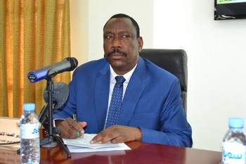 File photo: Sudan’s health minister Bahr Idris Abu Garda