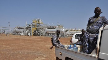 File photo: Oil installations in Unity state. (Radio Tamazuj