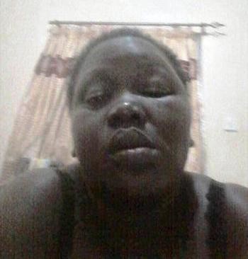 File photo: Aring, the woman beaten by security guards of Taban Deng Gai on 26 June 2017