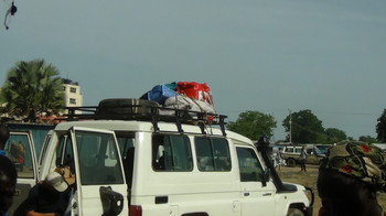 File photo: Public transport vehicle in Bor preparing to leave for Juba. (Radio Tamazuj)