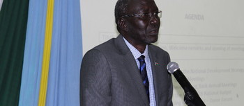 File photo: Finance minister Stephen Dhieu Dau