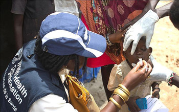 File photo: The World Health Organization (WHO) working with the South Sudan’s Ministry of Health and partners to scale up cholera vaccination campaign. (WHO/South Sudan)